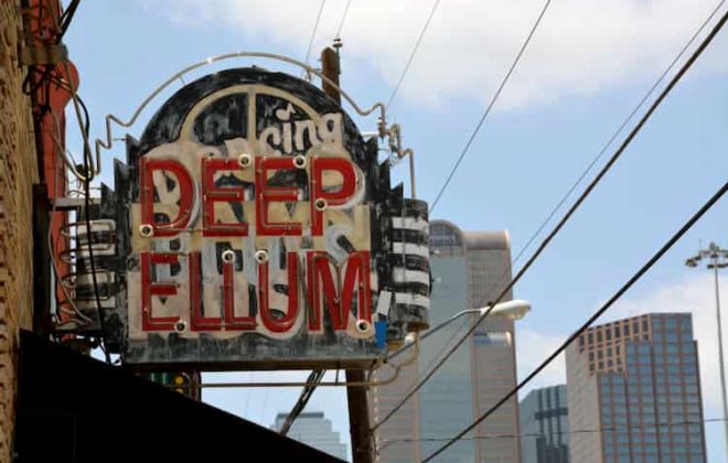 Deep Ellum sign