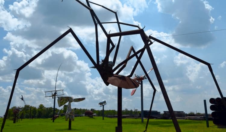 Eclectic Menagerie Park, Houston, Texas