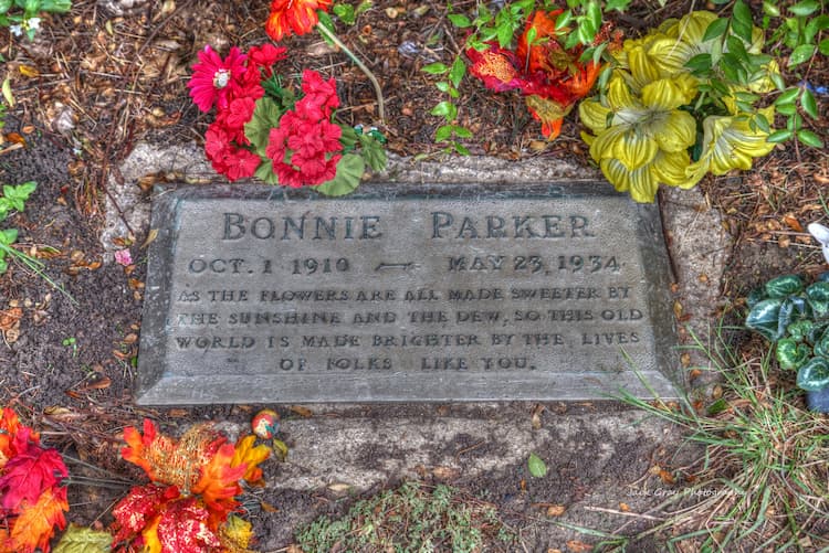 Bonnie Parker's gravesite