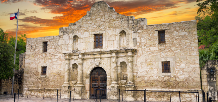 Charter bus rentals to The Alamo